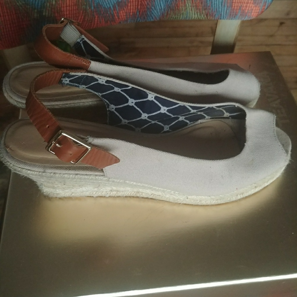 Talbot's open toe wedge
